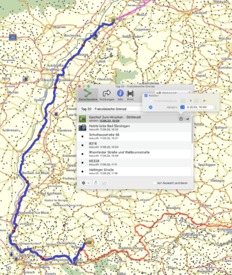 Tagesetappe Deutschland Tour - Tag 20