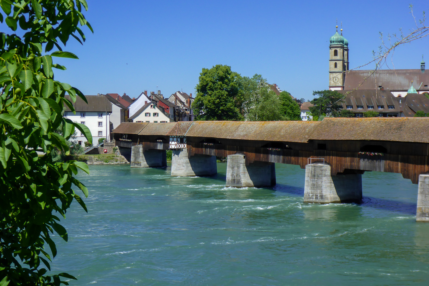 Holzbrücke in Bad Säckingen