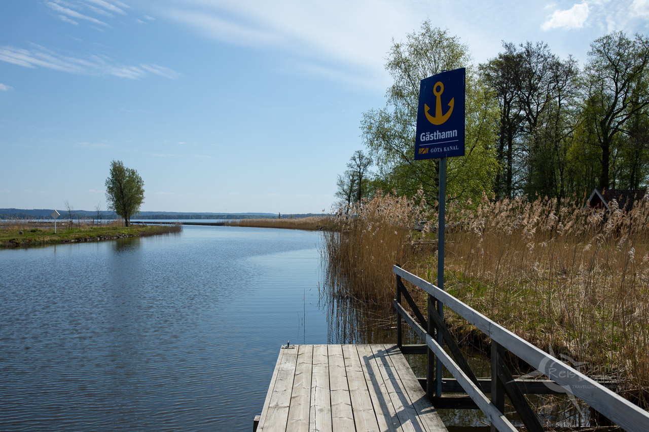 Anlegestelle am Göta Kanal
