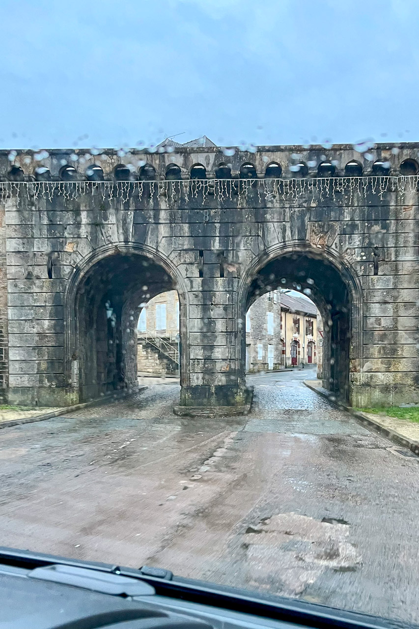 Langres in Frankreich, dass erstes Etappenziel erreicht.